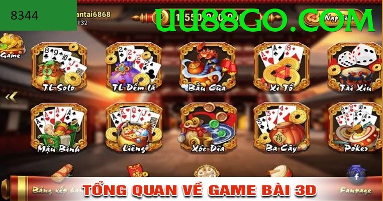 Game Bài 3D - Ưu đãi đặc biệt - Game offline